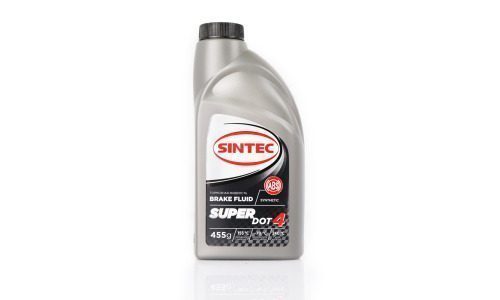 Тормозная жидкость SINTEC SUPER ДОТ-4 455гр