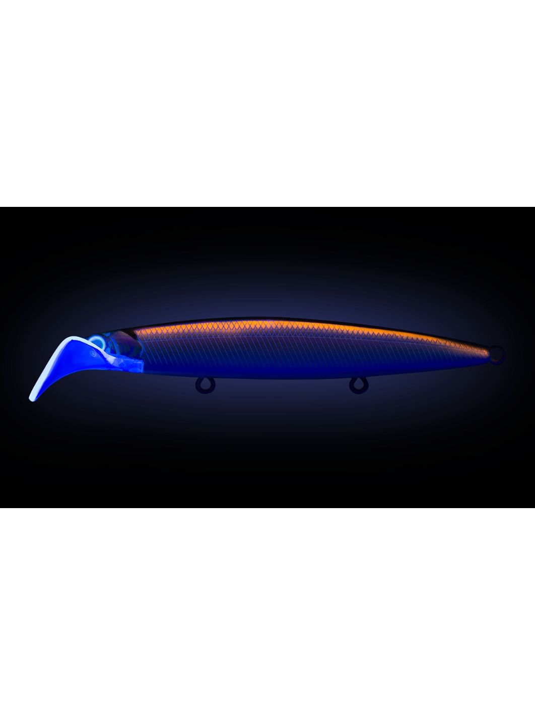 Воблер Минноу Strike Pro Scooter Minnow 110F,  110 мм,  11, 8 гр,  Загл. 1, 5м.-2, 5м.,  Плавающий,  цвет: A53-EP Silver Smelt UV,  (EG-186F#A53-EP)