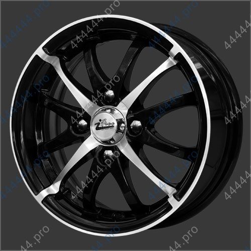 Литой диск iFREE Аврора 5x13/4x98 D58.6 ET35 блэк джек комплект 4шт.