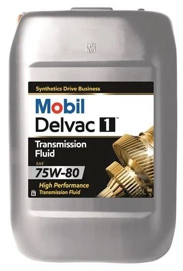 MOBIL 75W80 Delvac1 Transmission Fluid (ZF) 20л трансмиссионное масло
