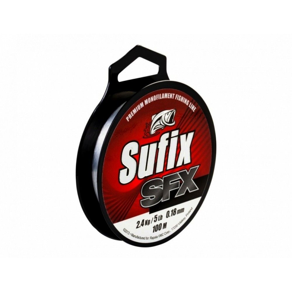 Леска Sufix SFX 0,18mm 2.4kg 100m monofilament 