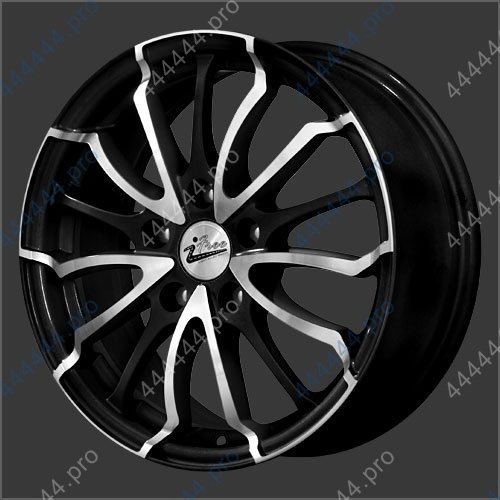 Литой диск iFREE Фриман 6.5x16/5x112 D57.1 ET46 блэк джек комплект 4шт.