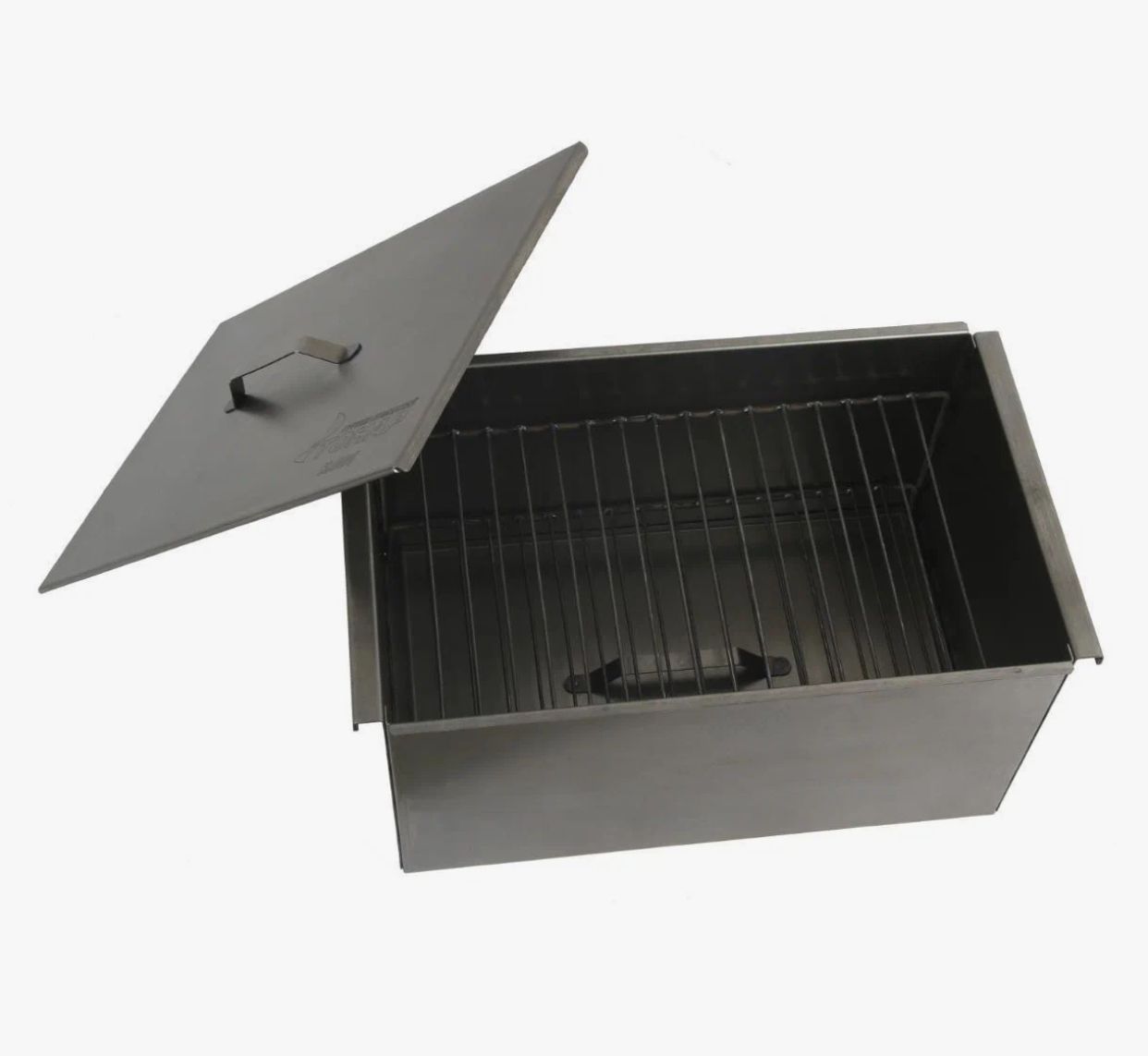 Коптильня двухъярусная (К-001) 450х280х240мм с поддоном