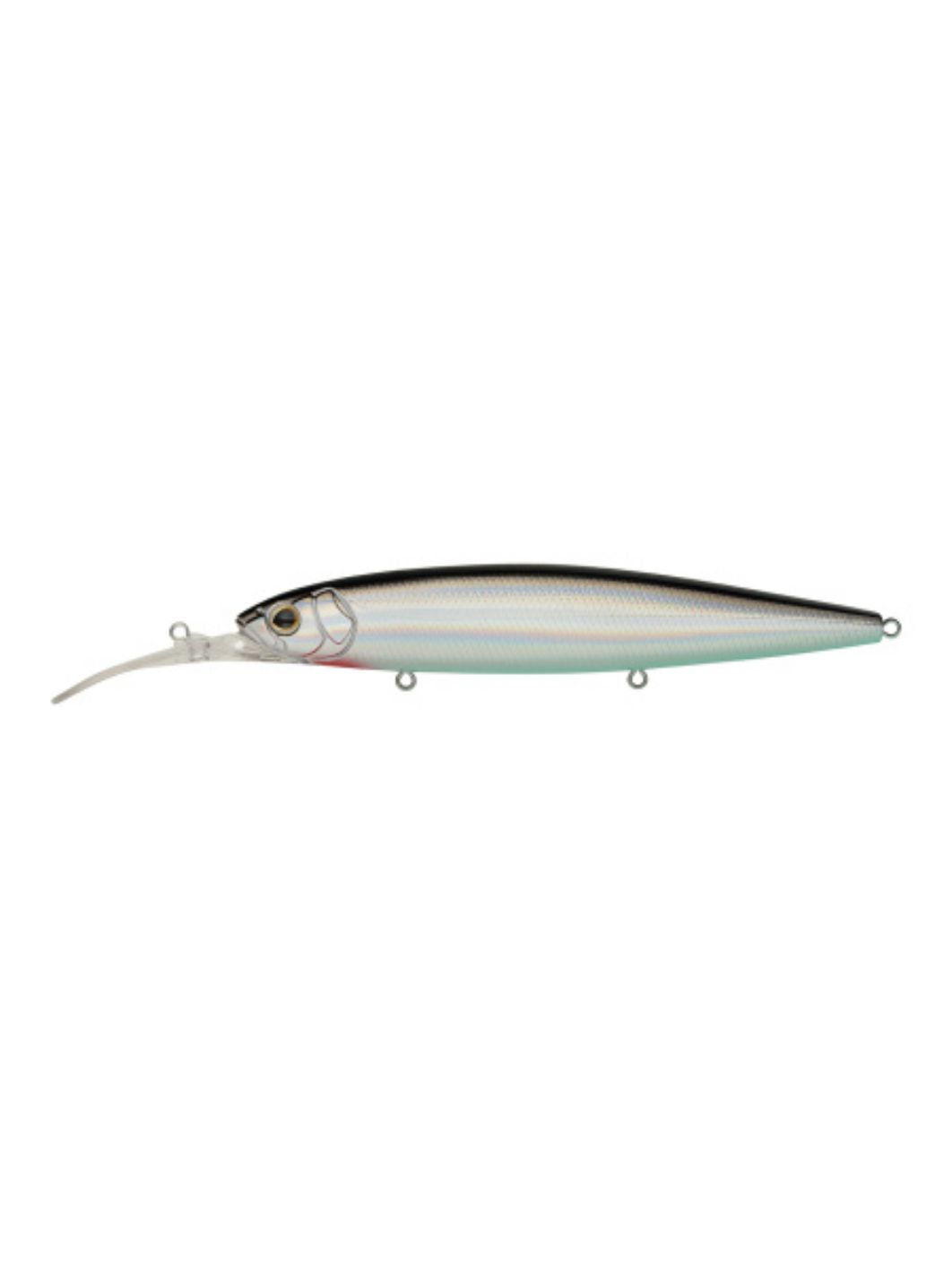 Воблер Минноу Strike Pro Bold Deep Diver 130SP,  130 мм,  25, 7 гр,  Загл. 2, 5м.-5, 0м.,  Нейтральный,  цвет: A010-EP Black Back Silver,  (EG-191L-SP#A010T-EP)