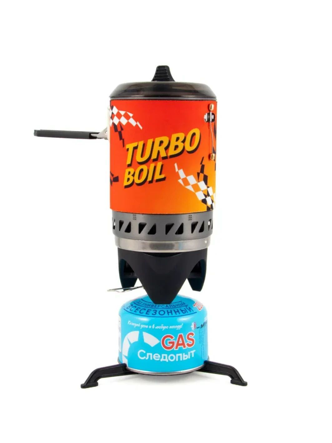 Система приготовления пищи газовая СЛЕДОПЫТ - FORZA TURBO BOIL,  с переходником для посуды