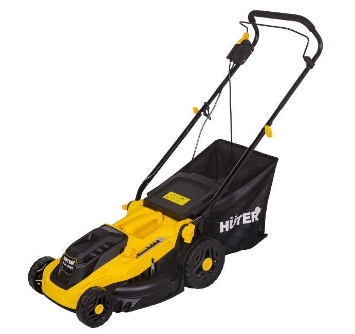 Газонокосилка электрическая HUTER ELM-1800T (1800Вт,  травосборник тканевый 45л) 70/4/5