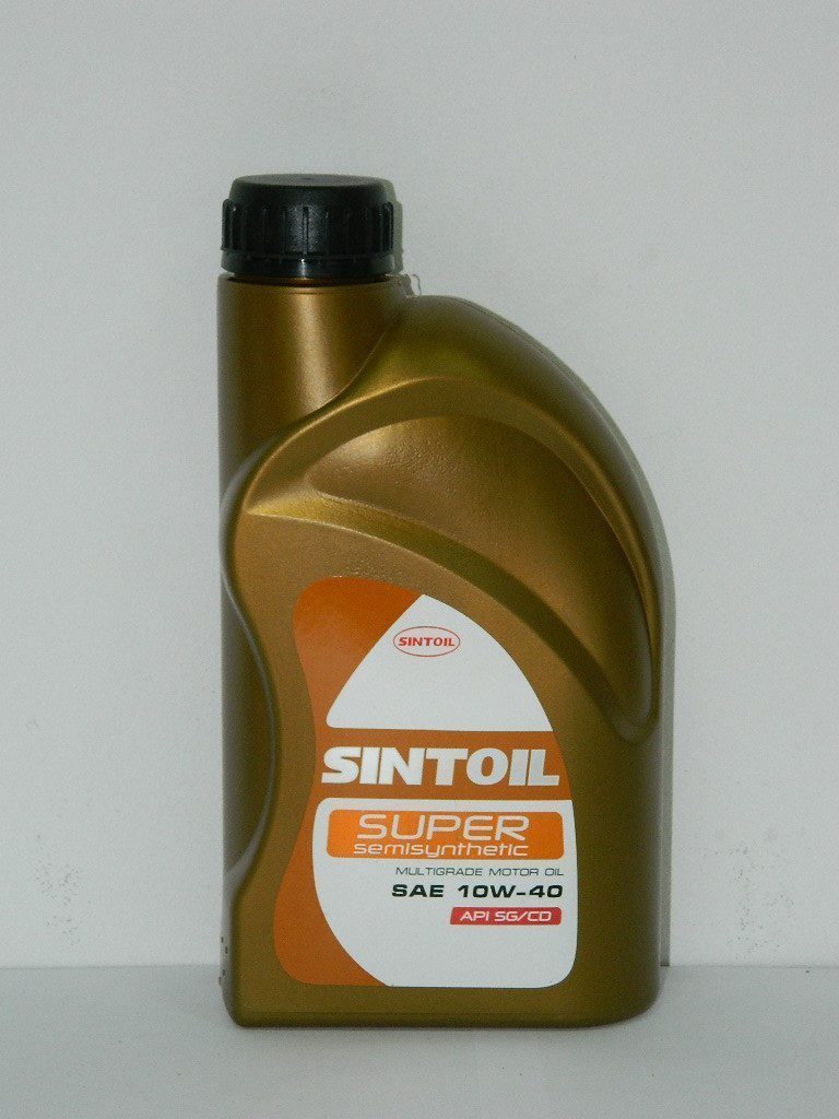 SINTEC SUPER 3000 10W-40 API SG/CD 1L полусинтетическое моторное масло