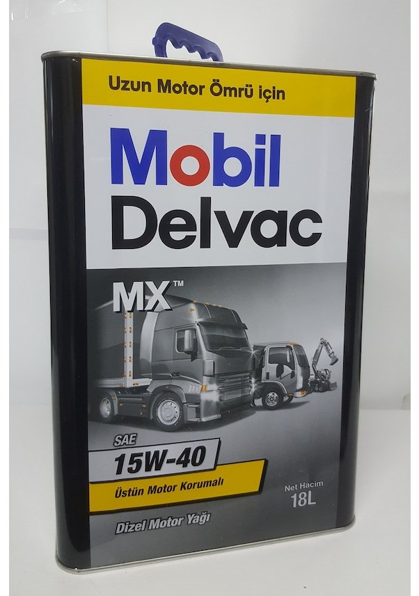 MOBIL 15W40 DELVAC Super Defense V4 18L минеральное моторное масло бидон