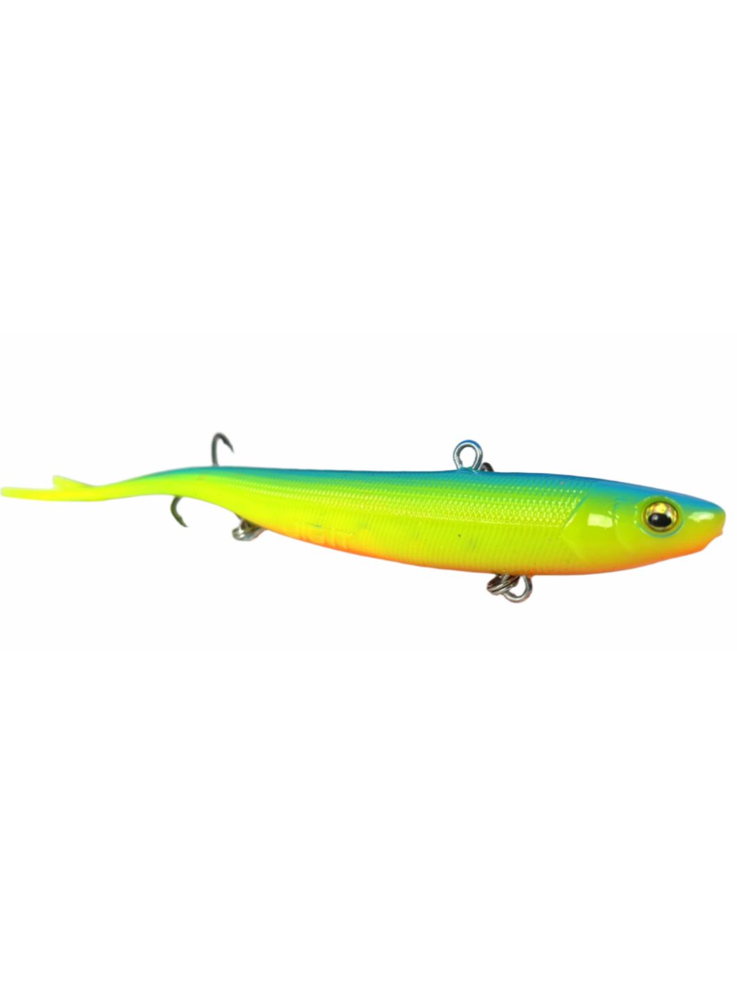 Баланслаг Jig It Whale Tail 130mm 22g цв. 003 Lemon blue