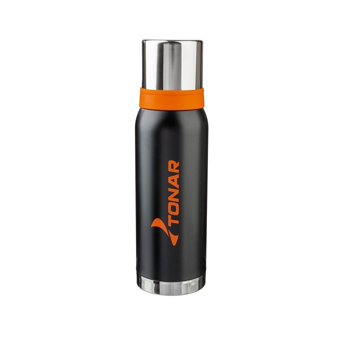 Термос TONAR 1200 ML (2 крышки-кружки) черный