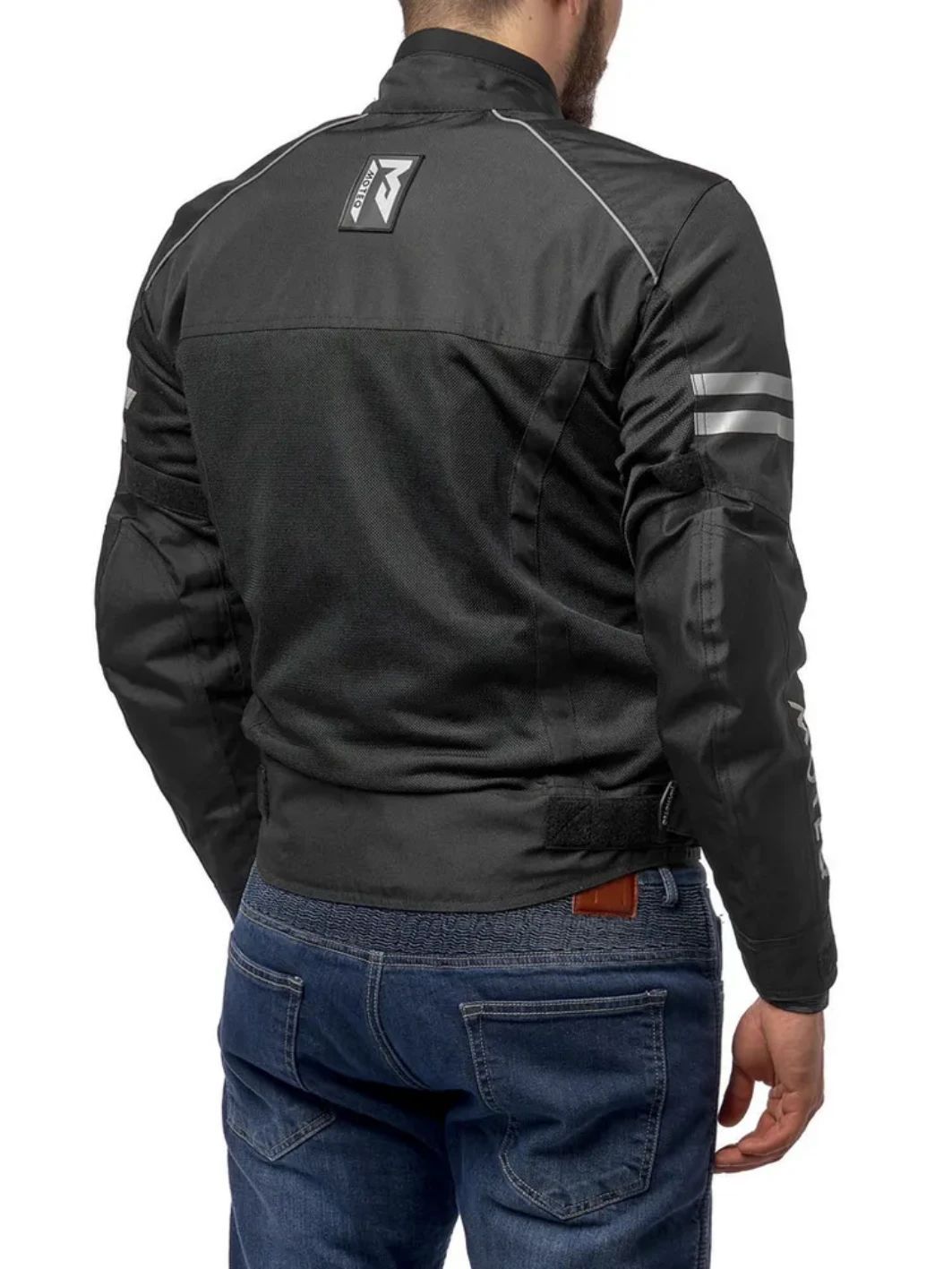 Куртка текстильная MOTEQ AIRFLOW черная 3XL