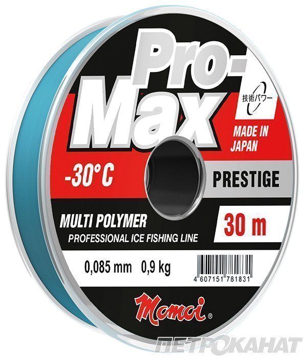 Леска Pro-Max Prestige 0, 151 мм,  2, 9 кг,  30 м,  прозрачная (шт.)