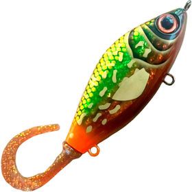Воблер Джеркбейт Strike Pro Guppie Jr,  110 мм,  70 гр,  Загл. 0, 5м.-3, 0м.,  Тонущий,  цвет: A274G Transparent Motorpike,  (EG-208A#A274G)