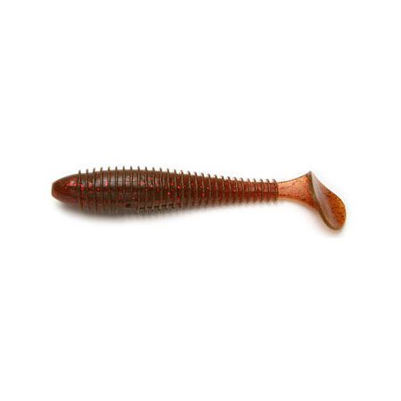 Приманка съедобная Keitech Swing Impact FAT 4.8" PAL #07 Motor Oil Red Flake