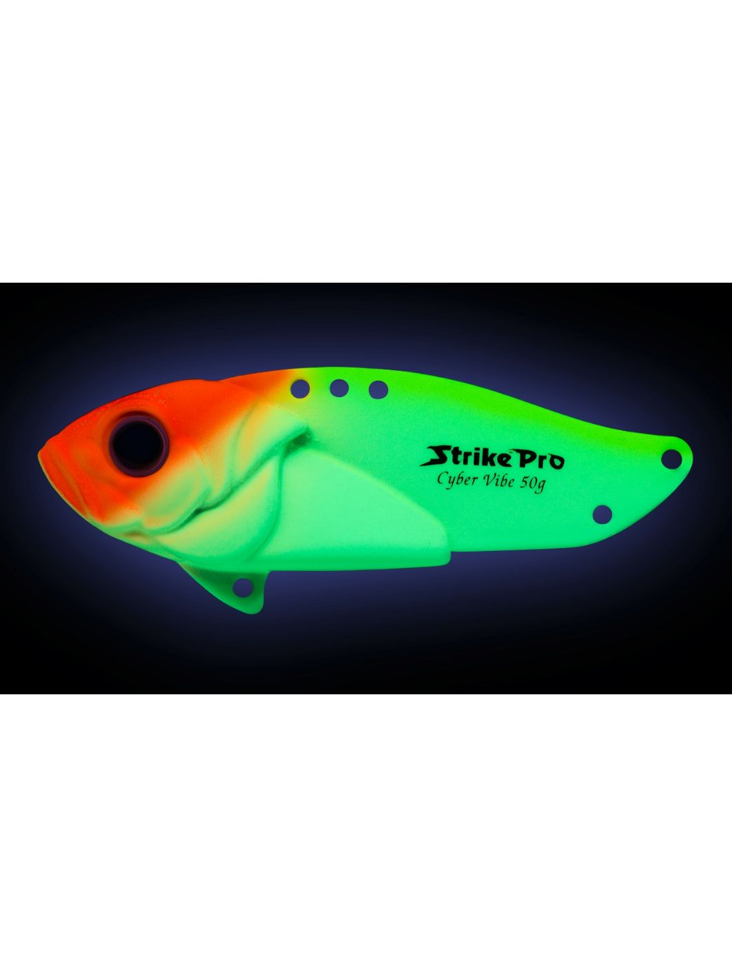 Блесна-цикада Strike Pro Cyber Vibe 45,  45 мм,  9, 1 гр,  цвет: Fluo Clown,  (JG-005C#A116L)