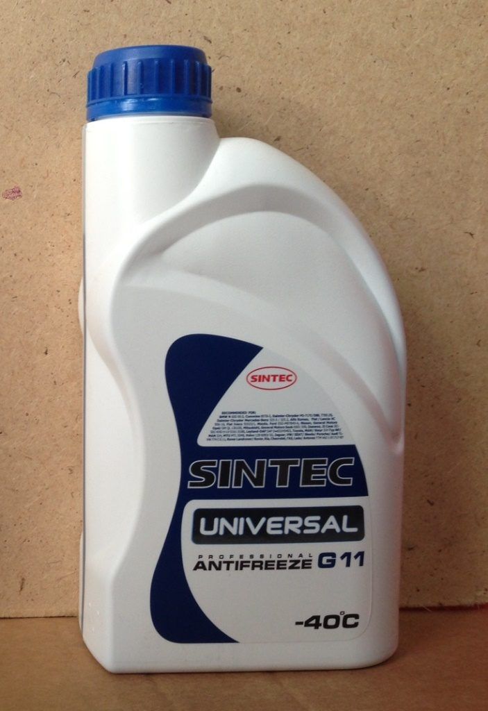 Антифриз SINTEC UNIVERSAL G11 1кг синий