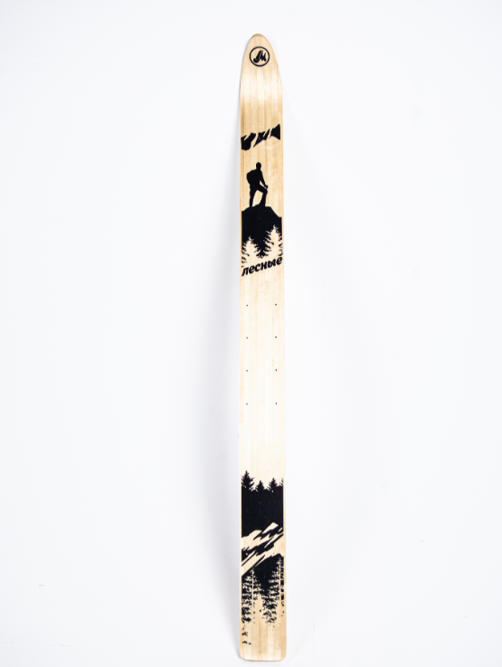 Лыжи дерево "ОХОТНИК" 175/15 см