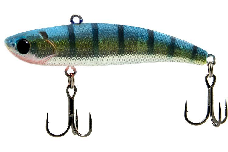 Виб ECOPRO Nemo 70мм 13г 082 Blue Stripper