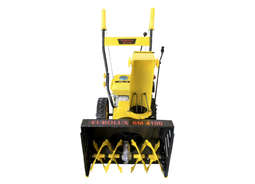 Снегоуборщик EUROLUX SM4100 (7.0л.с. захват 56см,  бак 3, 6л.,  вес 73, 6кг)