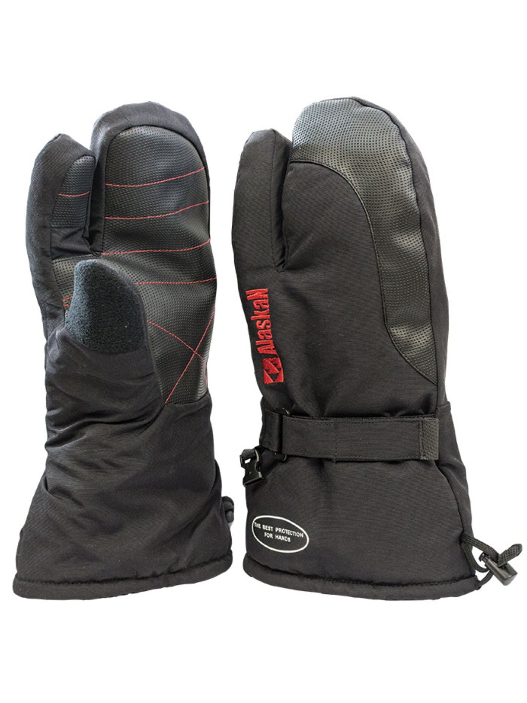 Варежки Alaskan Two Fingers M (AWGTFBM) черн. м