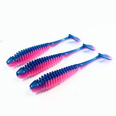 Силиконовая приманка MORDER 4, 5"(113 мм) уп.5 шт.#016 Ink-pink