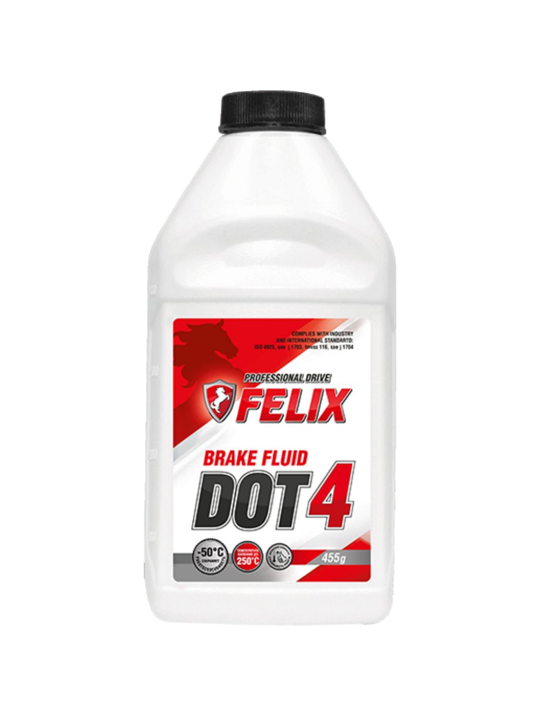 Тормозная жидкость FELIX ДОТ-4 455гр