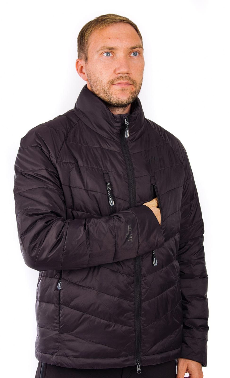Куртка "Ontario" (нейлон,  графит) (р-р 48-50 рост 182-188) м