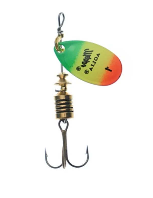 Блесна вращающаяся Mepps "Aglia FLUO Tiger" №1/3, 5гр