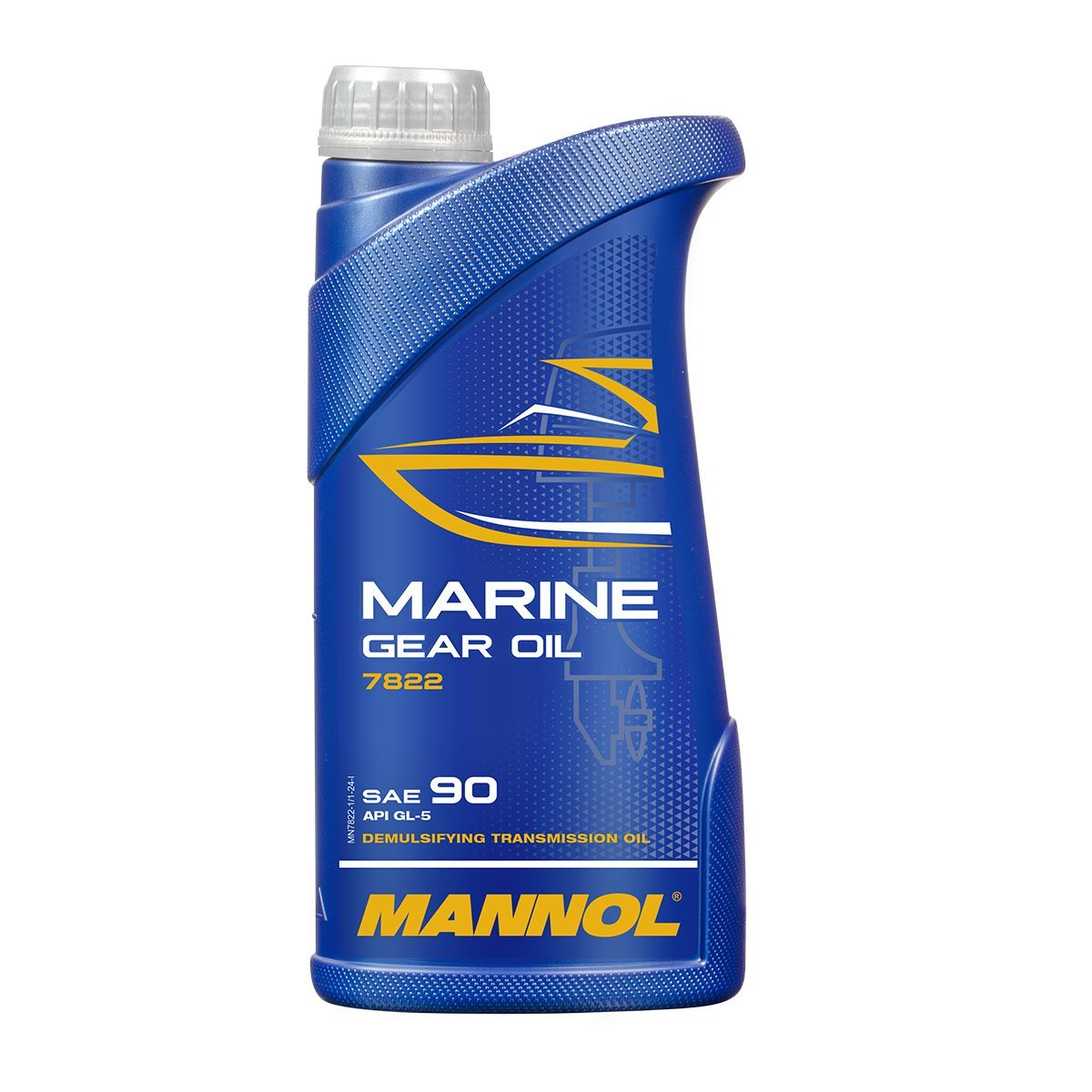MANNOL Marine Gear Oil SAE 90 масло трансмиссионное 1L 7822 /Мотоотдел/