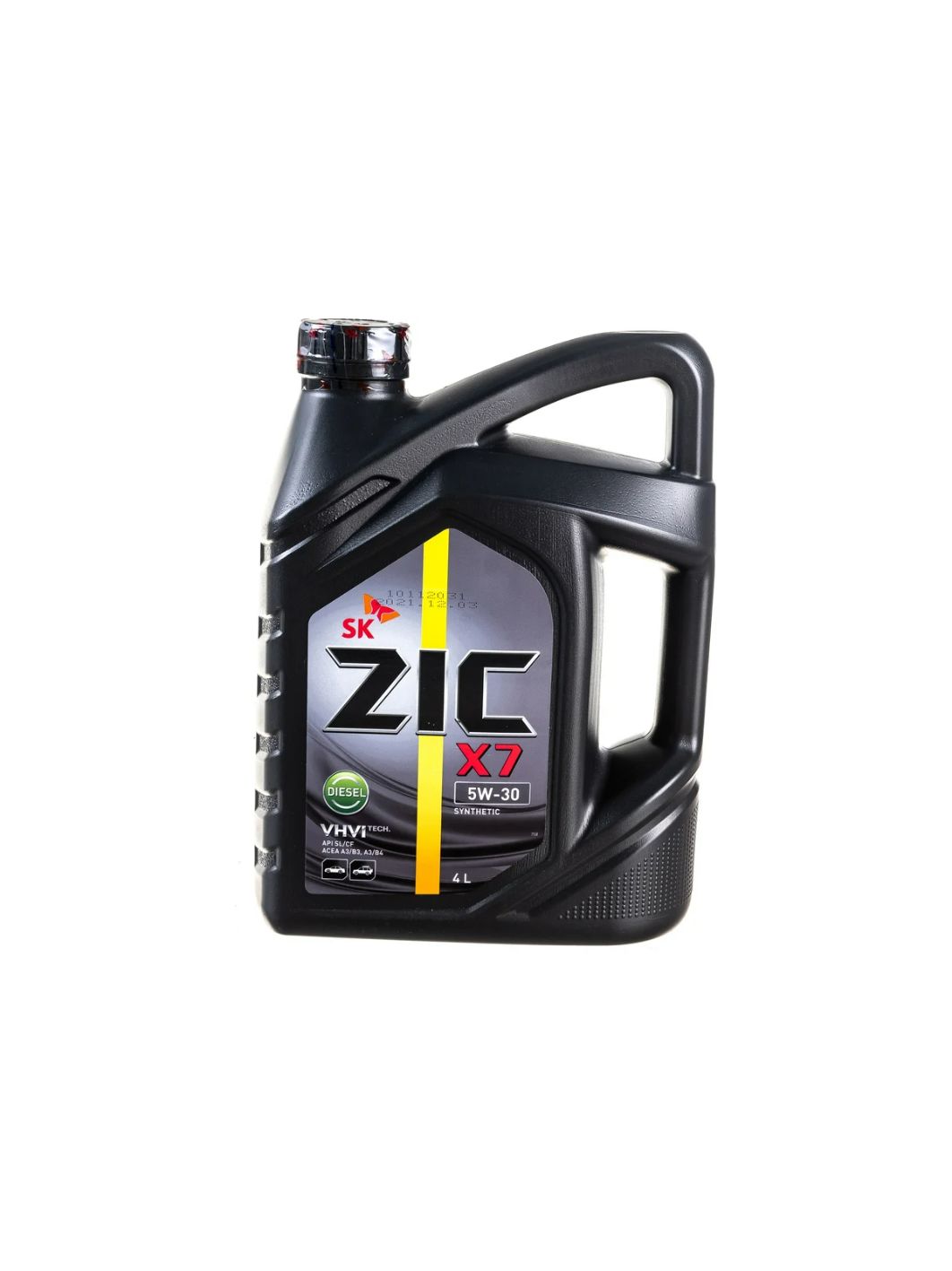 ZIC X7 DIESEL 5W30 4L синтетическое моторное масло