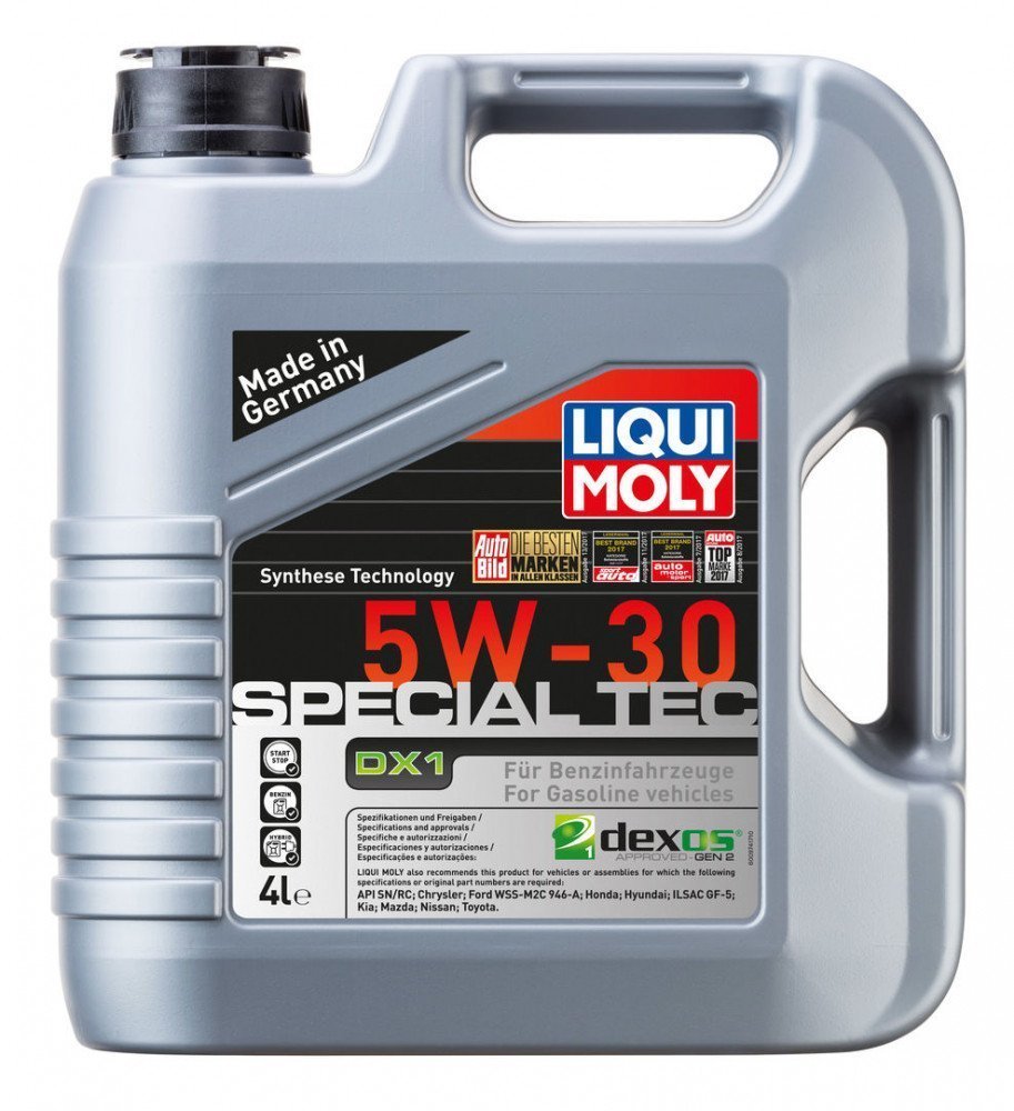 LIQUI MOLY "Special Tec DX1" 5W30 4L синтетическое моторное масло 20968