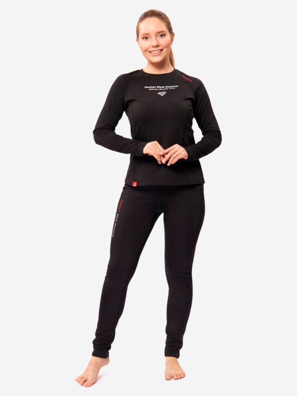 Термобелье Alaskan Black Diamond жен. M черный м