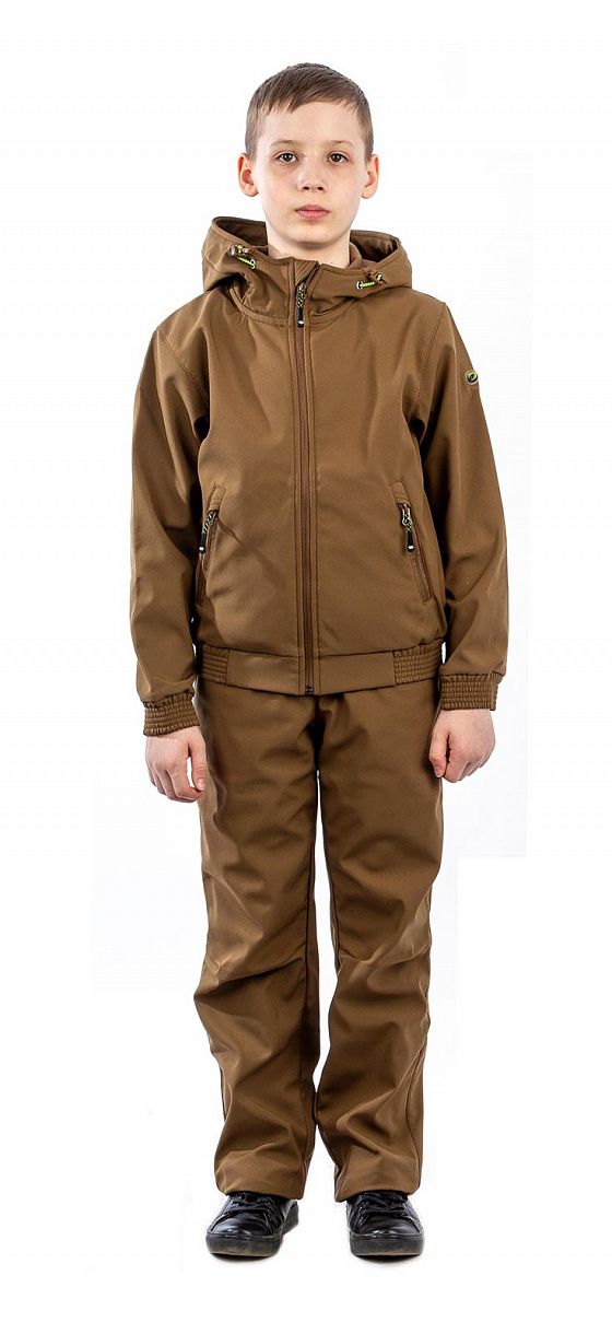 Костюм «Барс NEW» (полофлис,  коричневый) детский КВЕСТ (152-158 (11-13 лет)) м