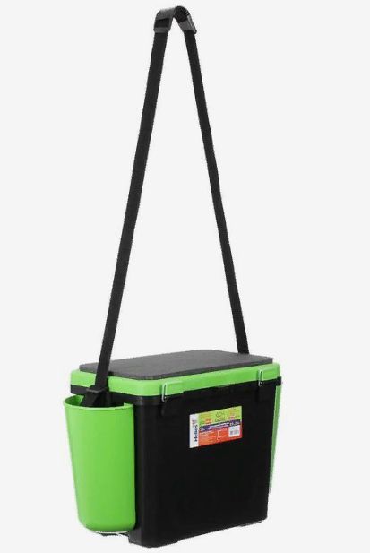 Ящик зимний "FishBox" односекционный (19л) зеленый Helios