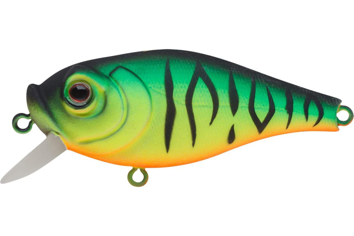 Воблер Крэнк Strike Pro Aquamax Shad 50,  50 мм,  5 гр,  Загл. 0, 1м.-0, 4м.,  Плавающий,  цвет: GC01S Mat Tiger,  (JL-128F#GC01S)