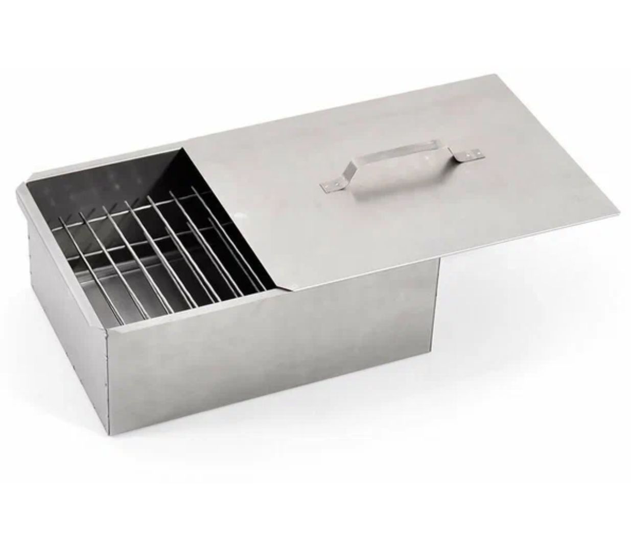 Коптильня двухъярусная (К-003) 380х280х170мм с поддоном