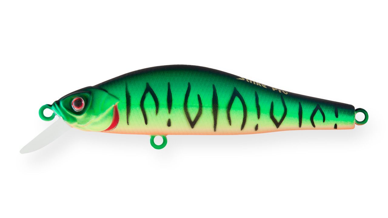 Воблер Минноу Strike Pro Archback 80SP,  80 мм,  10, 3 гр,  Загл. 0, 5м.-1, 0м.,  Нейтральный,  цвет: GC01S,  (EG-125A-SP#GC01S)