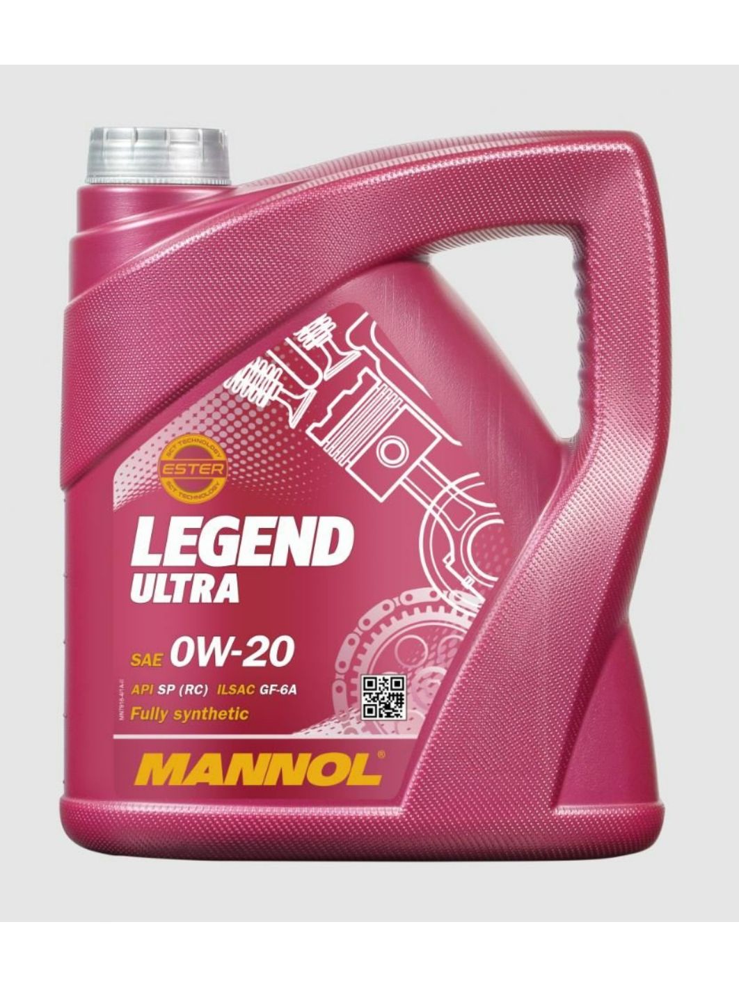 MANNOL Legend Ultra 0W20 7918 4л синтетическое моторное масло