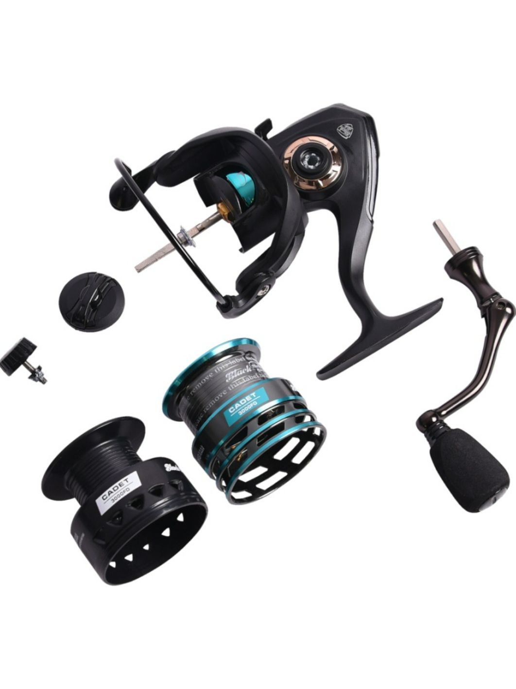 Катушка безынерционная Black Side Cadet 4000FD (5+1 подш.)