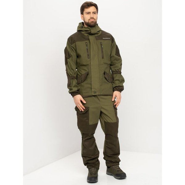 Костюм демисезонный Горка-5 цвет Зеленый ткань Палатка/ Грета (Размер: 56-58,  Рост: 170-176) м