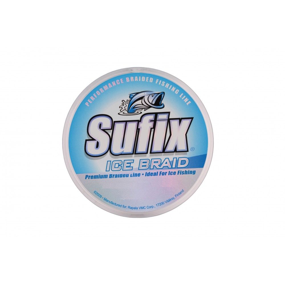 Леска плетеная зимняя SUFIX Ice Braid серая 50м 0.18мм 9, 1кг 