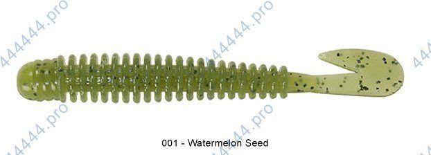 Приманка DT-MAGGOT-TAIL 40мм-7шт,  цвет (701) черный