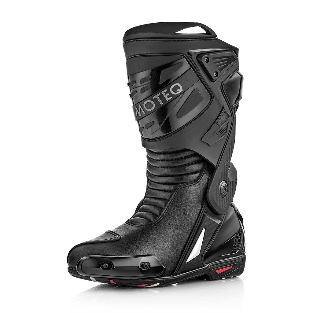 Мотоботы MOTEQ Racing R8 Черный,  43