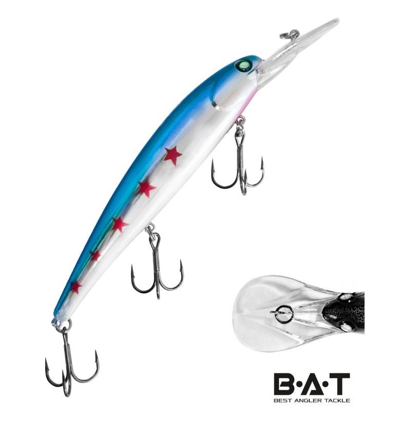 Воблер BAT Valet 120F BT100 (120mm; 20g; 5m Deep) # B102