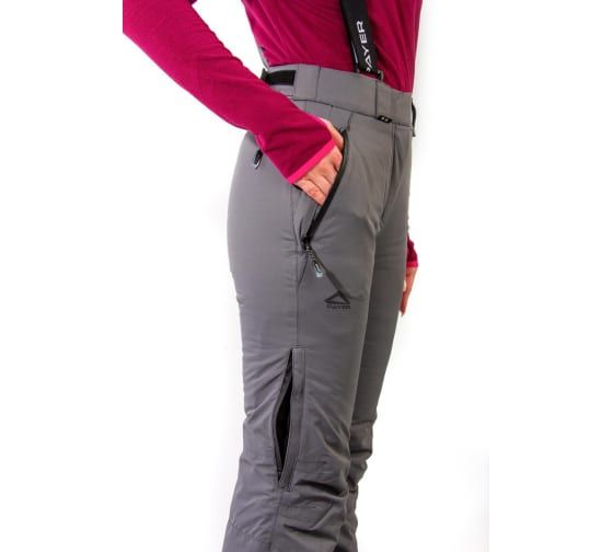Брюки женские «Arctica (Арктика)» (таслан добби,  графит) PAYER (р-р 48-50 рост 170-176) м