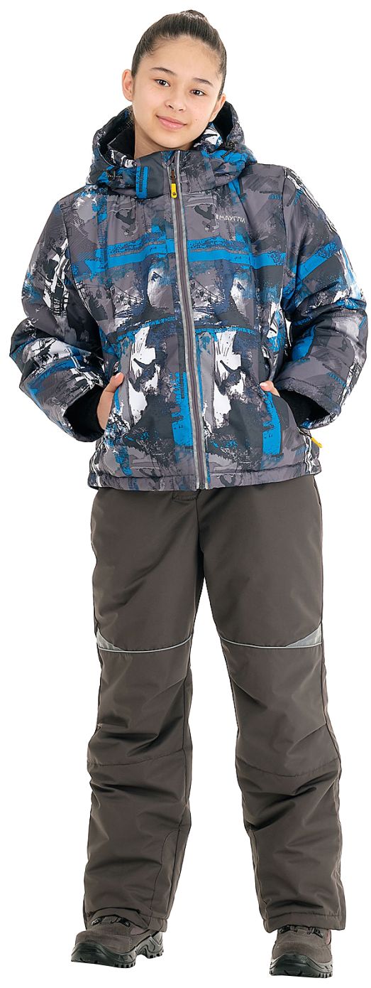 Куртка детская "Мегаполис" (таслан добби,  синий) Маугли (6-7лет рост 122-128) м