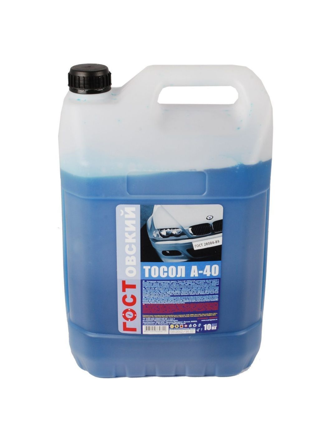 Тосол ГОСТОВСКИЙ А-40 10кг.