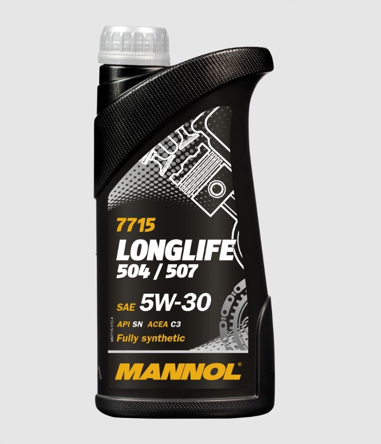 MANNOL Longlife 504/507 5W30 7715 1л синтетическое моторное масло