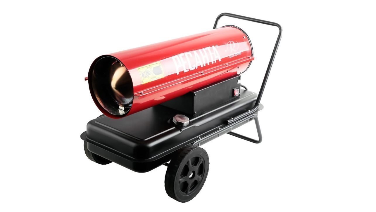 Нагреватель воздуха дизельный РЕСАНТА ТДП-20000 (220В,  мощность 20кВт,  поток 900м³,  расход 1, 58кг/ч) 67/1/9