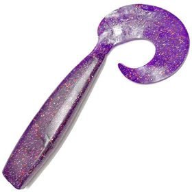 Твистер YAMAN Lazy Tail Shad,  р.7 inch цвет #08 - Violet (уп. 3 шт.)